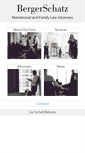 Mobile Screenshot of bergerschatz.com